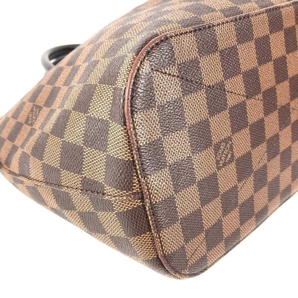 LOUIS VUITTON Authentic Brown Damier Canvas Tote Bag - Picture 7 of 16